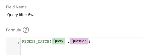 The boolean filter