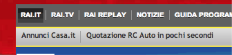 Rai.it sponsored links